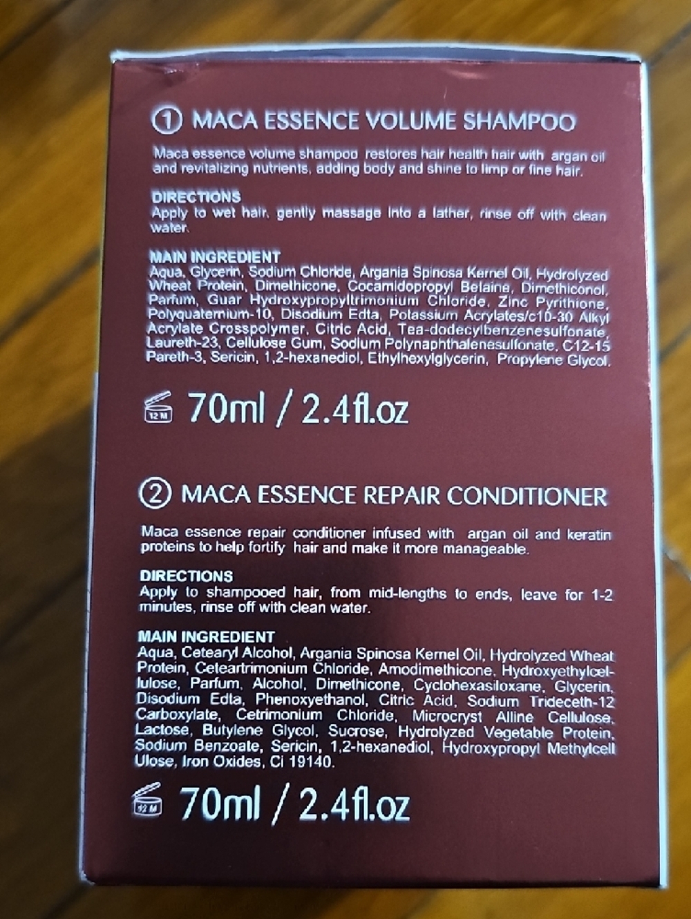 Maca Essence Volume & Repair Hair Set - Picture 3 of 8